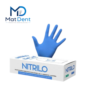 GUANTES DE NITRILO AZUL CIELO C/50 PARES. UNISEAL