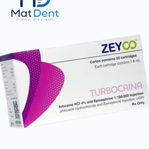 CAJA TURBOCAÍNA articaína hcl 4% / epinefrina 1:100,000