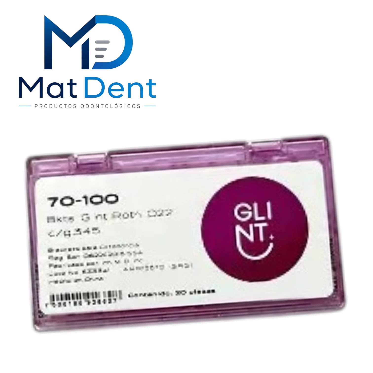 BRACKETS ROTH .022 C/G .345. GLINT SIN TUBO