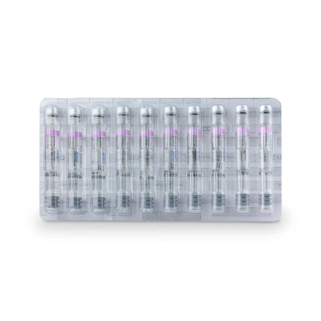 BLISTER TURBOCAÍNA articaína hcl 4% / epinefrina 1:100,000